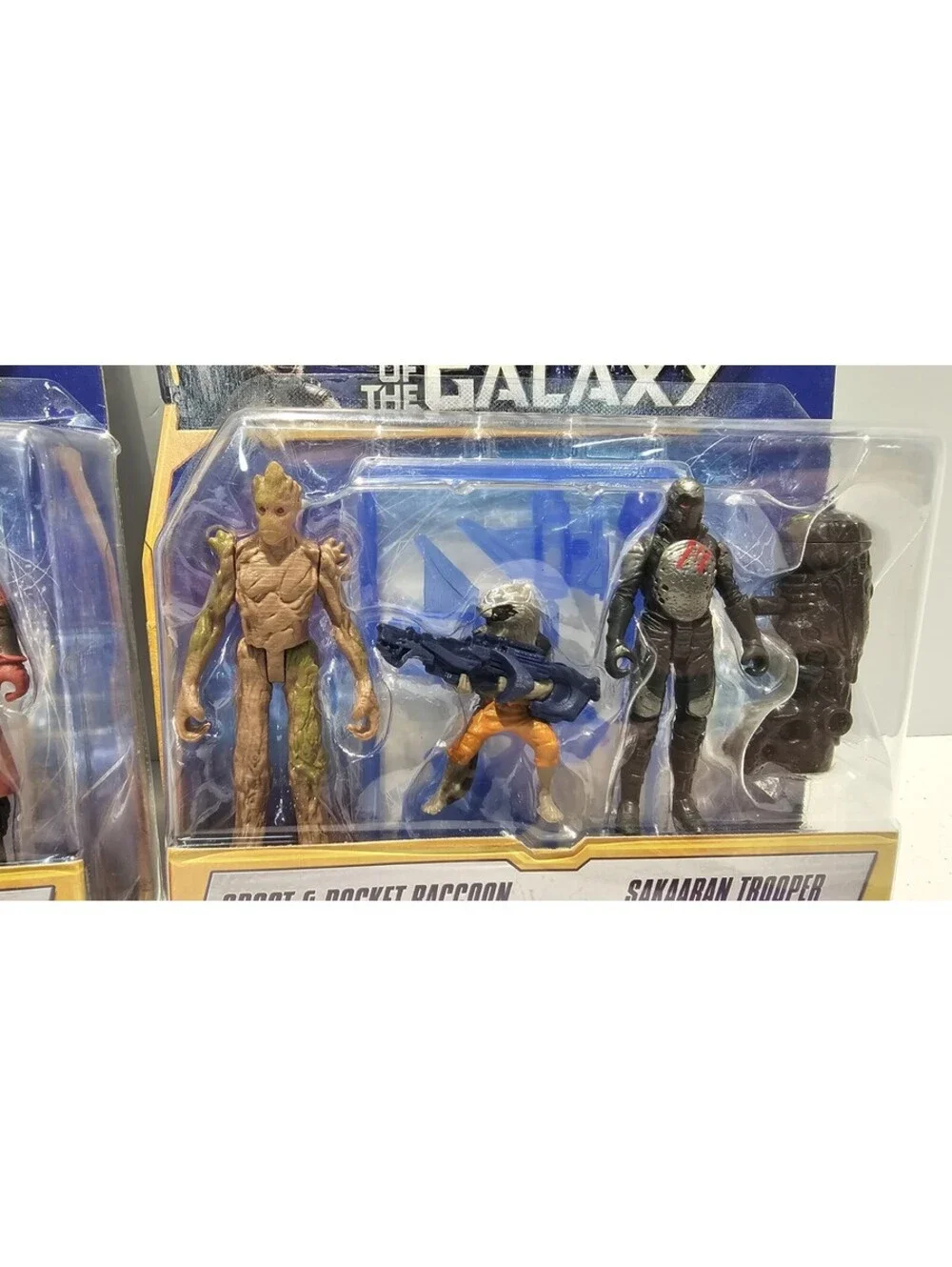 Marvel Guardians of the Galaxy Figure Lot of 2 Groot Rocket Star-Lord Ronan Hasb